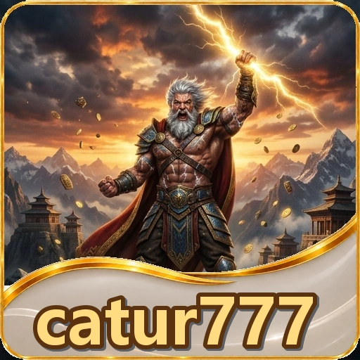 Kartu katalog catur777 menampilkan penjelasan singkat, versi/ukuran acuan paket inti, dan skor